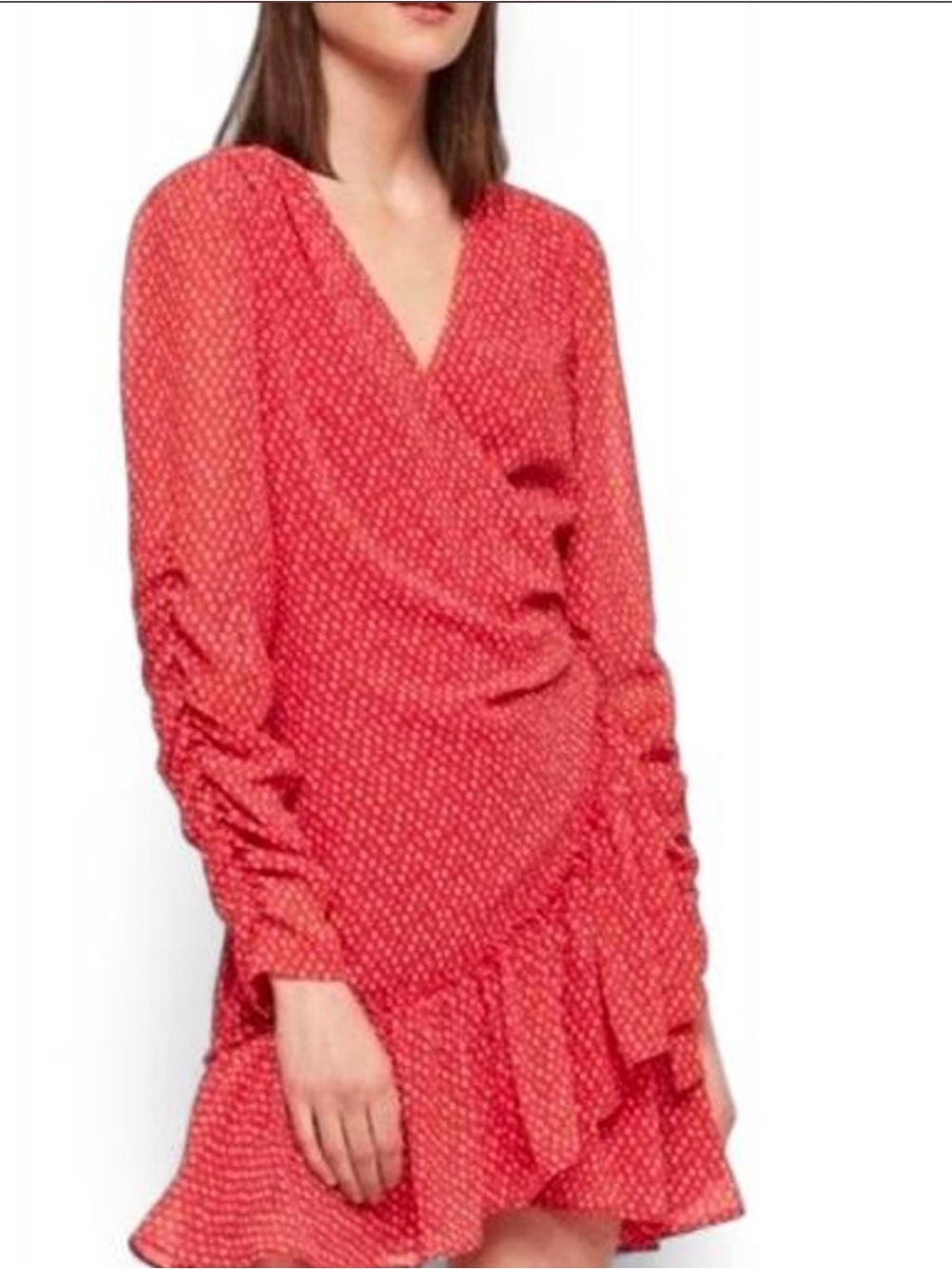 All saints wrap dress